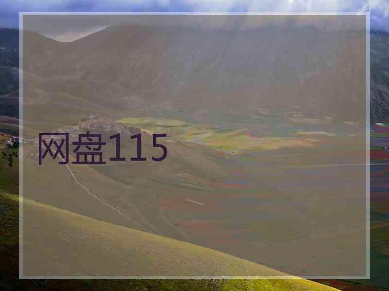 网盘115